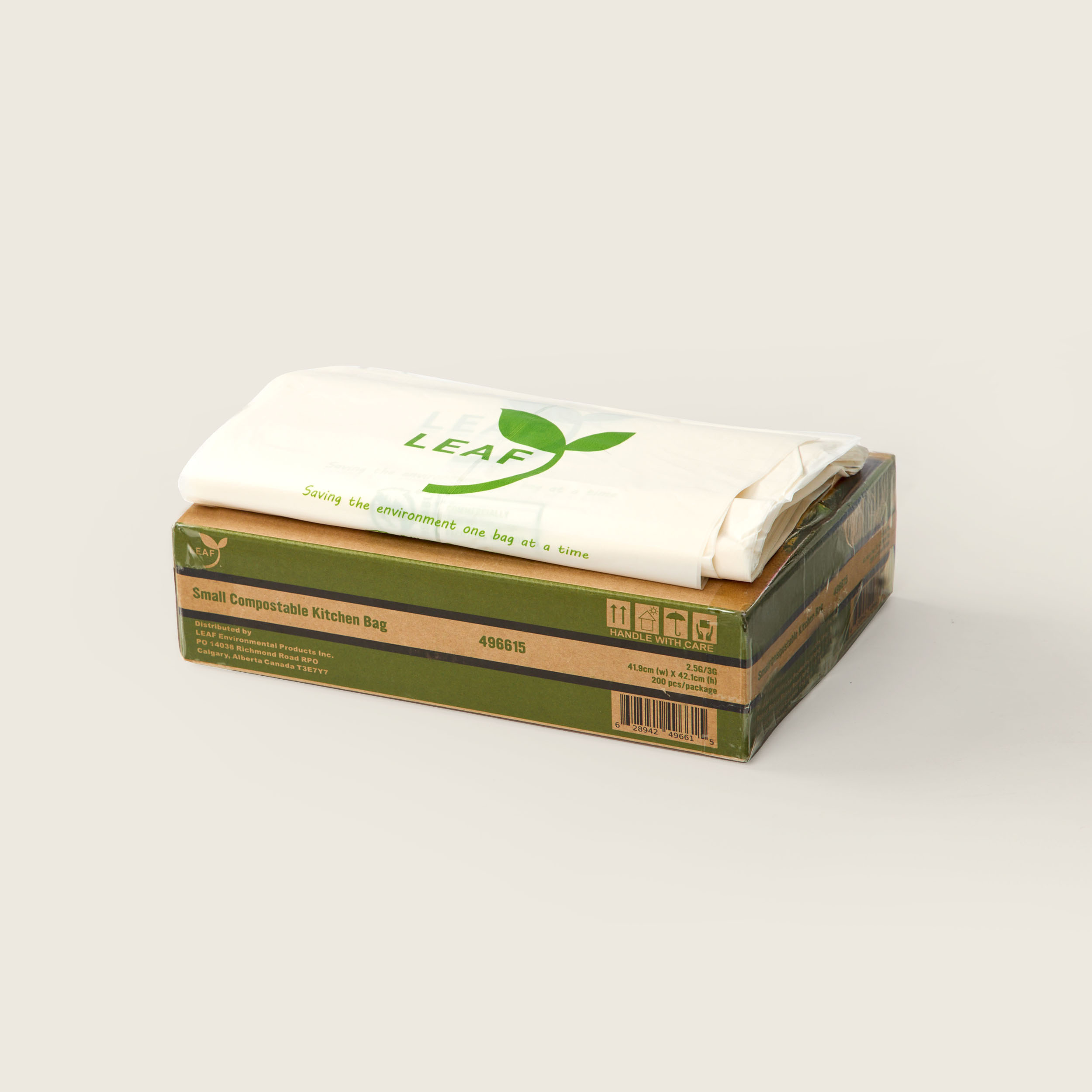 Small Compostable Bin Liner (2.5G/3G)